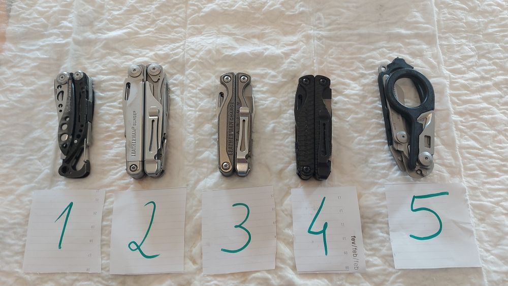 Leatherman, colecção alicates multifunções