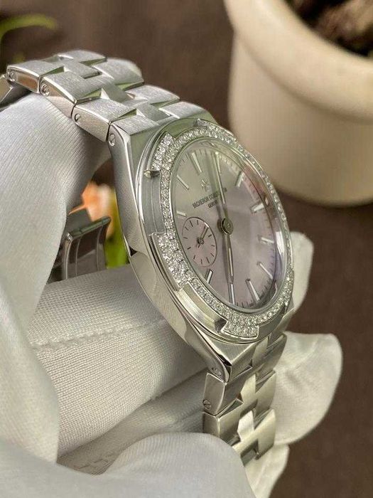 Vacheron Constantin Overseas 2305V stal diamenty 37 mm