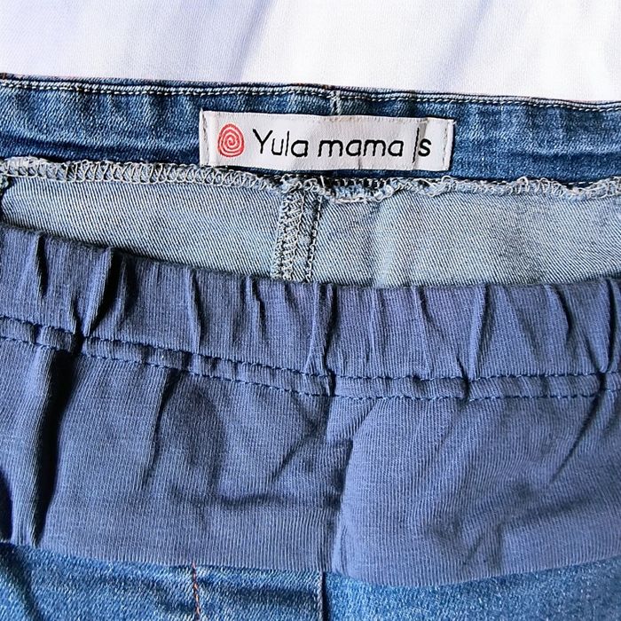 Джинсові штани yula mama для вагітних