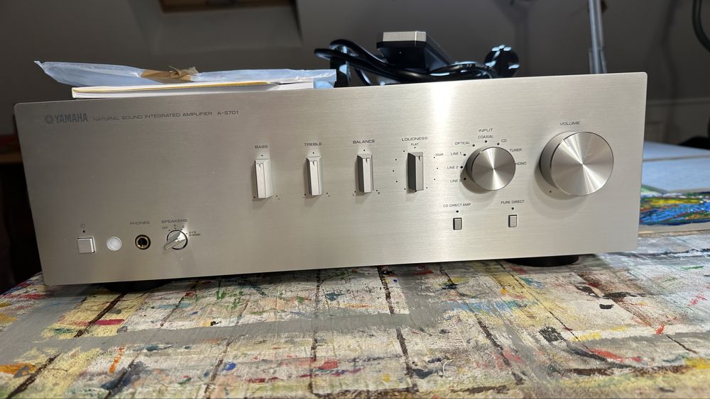 Wzmacniacz Yamaha A-S701  jak nowy Gearancja