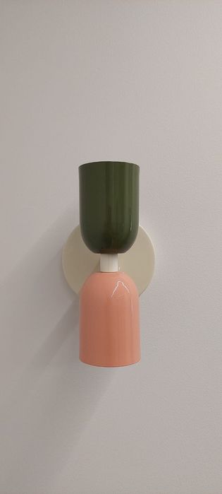 Piękny nowy kinkiet lampa na ścianę w stylu art deco bauhaus retro