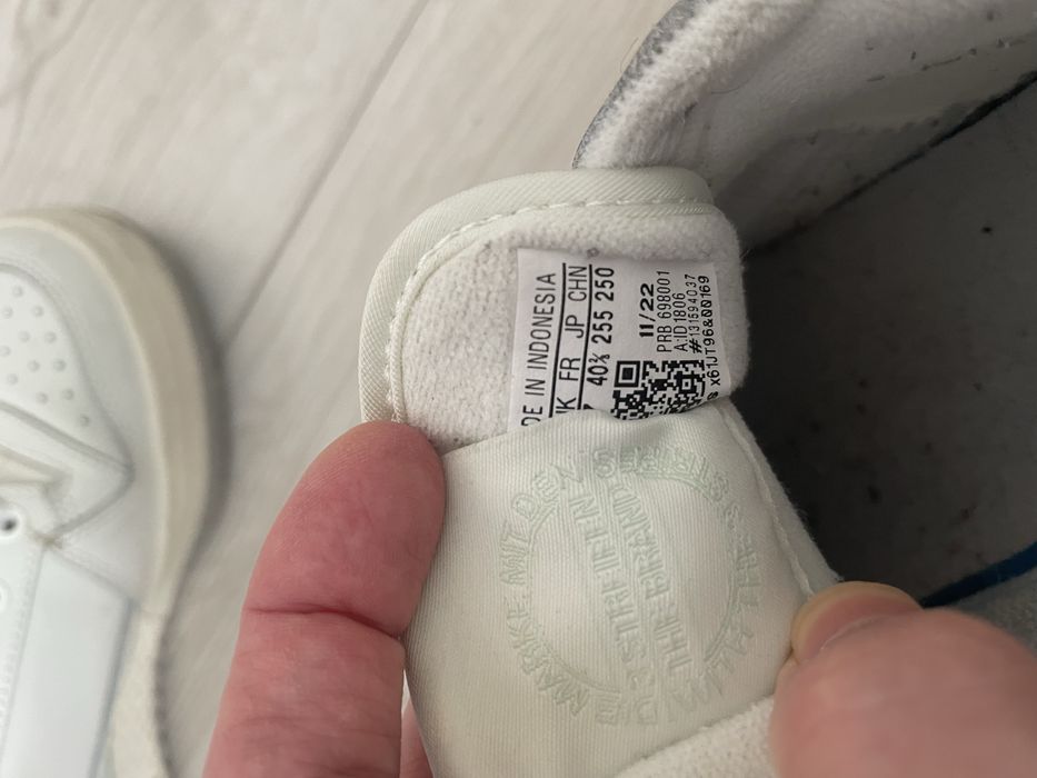 Wiosenne mietowe sneakersy adidas forum bold w