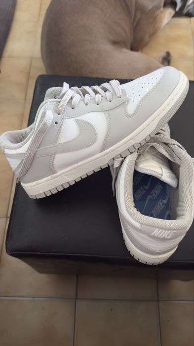 Nike Dunk Low Cinza/Branco