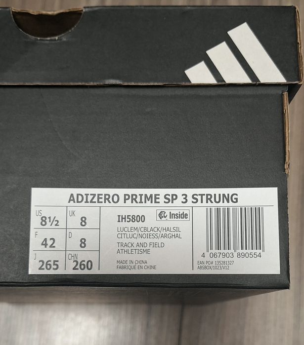 Buty Adizero Prime Sp 3 Strung