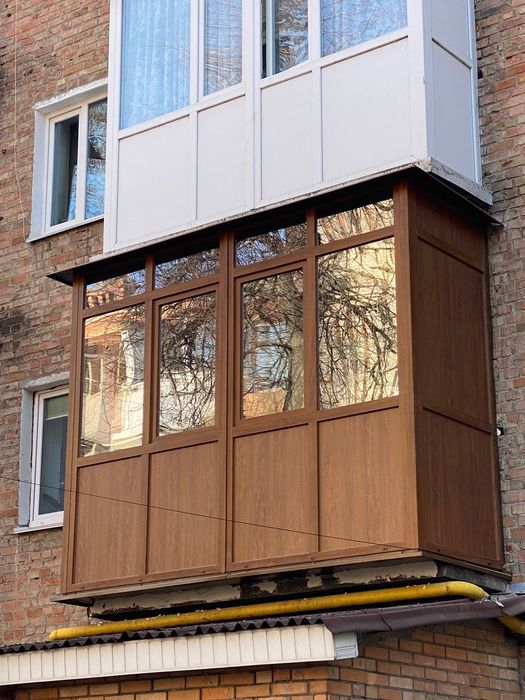 Знижки -35% єВідновлення Балкони з виносом , вікна, двері, лоджії