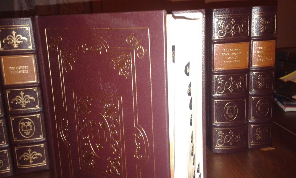 Wyd. Easton Press The consise dictionary of current English