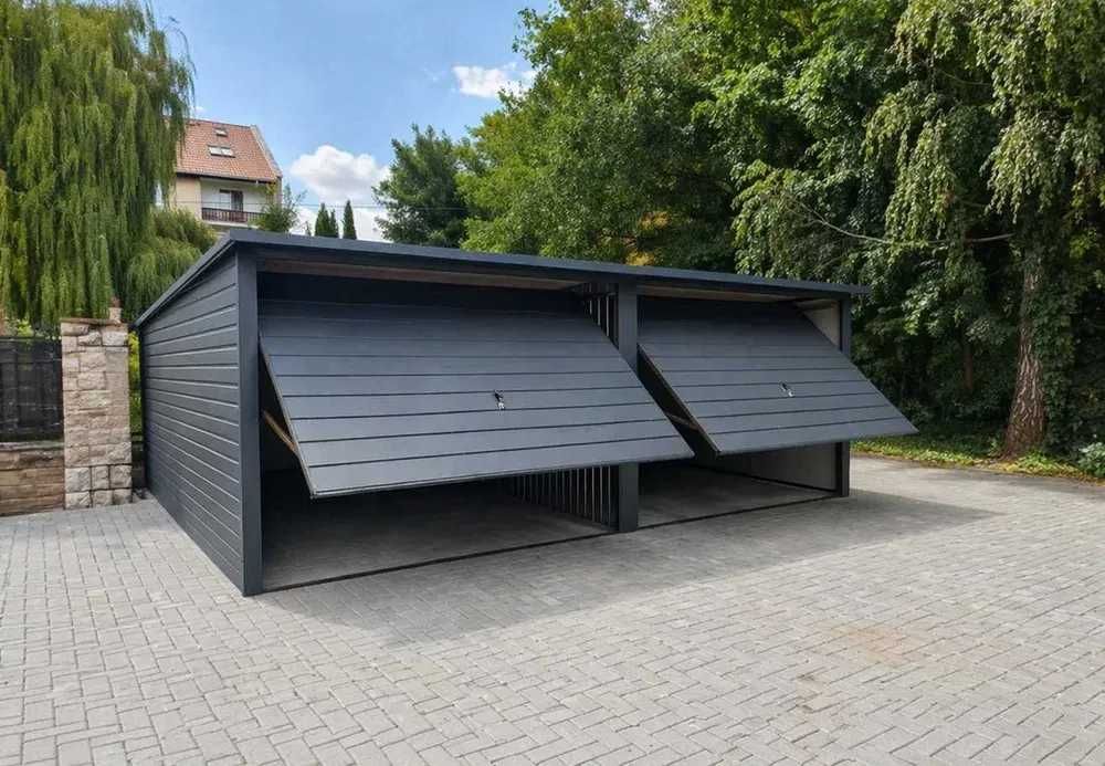 Garaż Blaszak 6m na 5m Garaż blaszany PREMIUM Garaże blaszane 6x5 7x5 8x5 9x5 6x6 7x6 8x6 9x6 Producent !!!