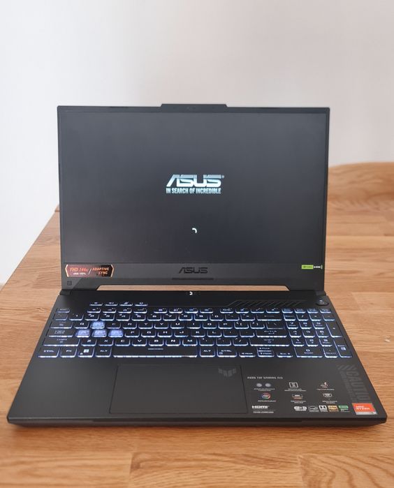 ASUS TUF Gaming A15 — Ryzen 9 + RTX | 144 Hz