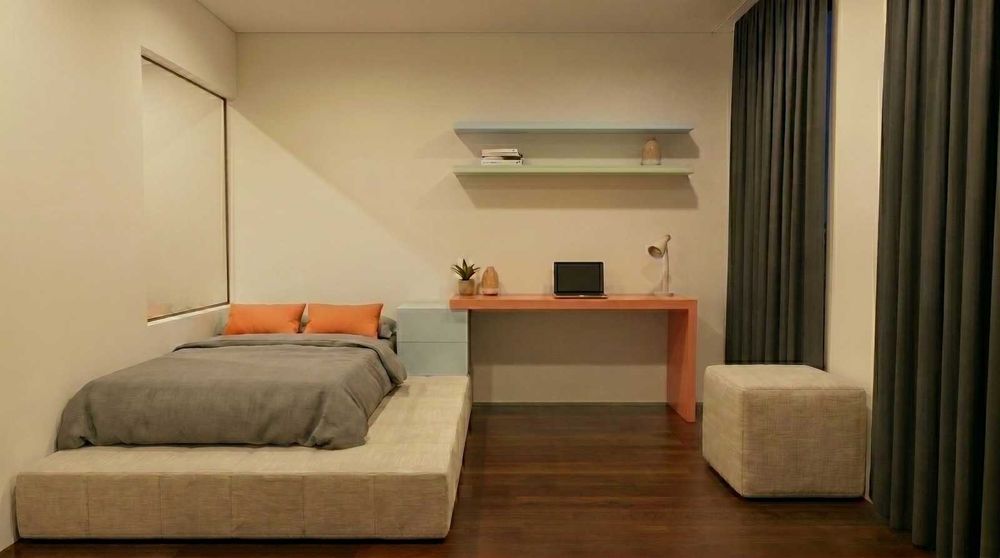 Quarto moderno e funcional