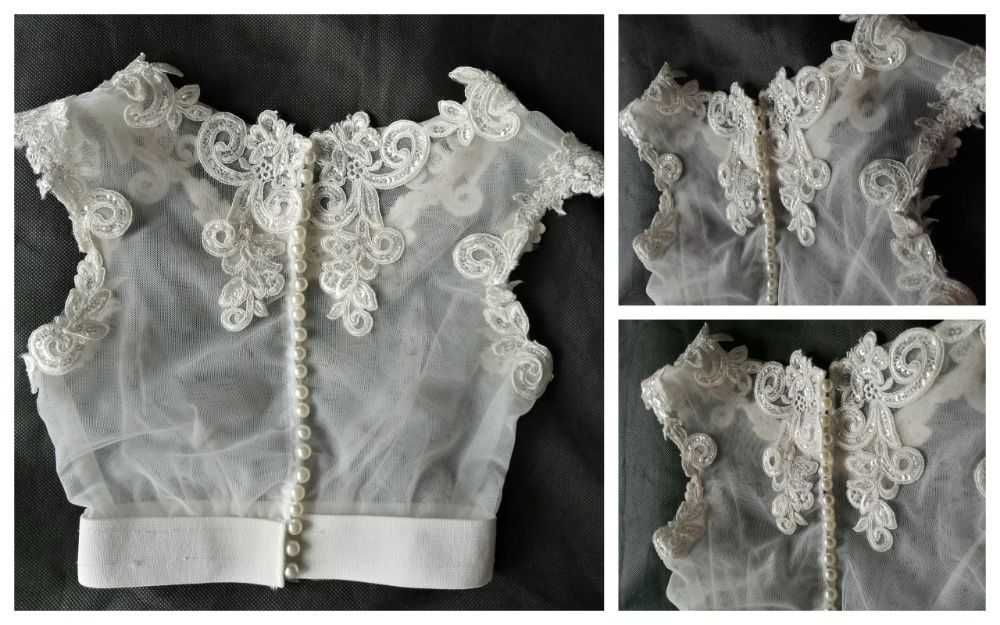 Bolerko ślubne rozmiar 34