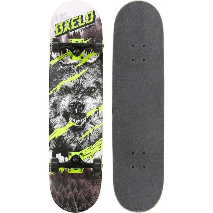 Deskorolka dla dzieci Oxelo MID 500 Wolf