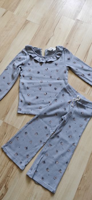 Komplet H&M spodnie legginsy bluzka