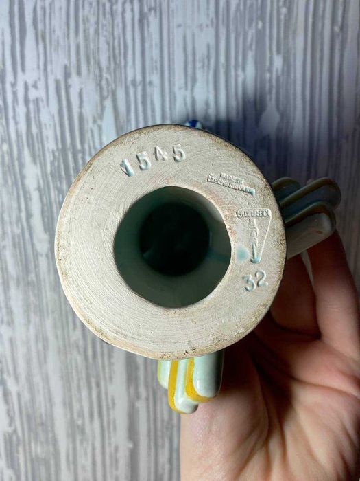 Вінтажна керамічна статуетка . сова. чехословакія