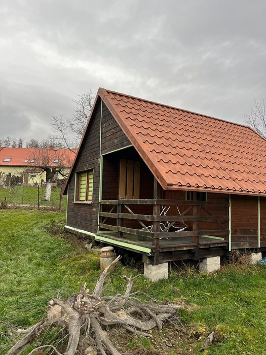 Domek letniskowy drewniany na sprzedaż