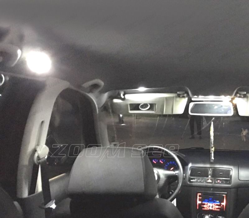 KIT COMPLETO 10 LAMPADAS LED INTERIOR PARA SEAT IBIZA MK4 MK IV 6L 02-08