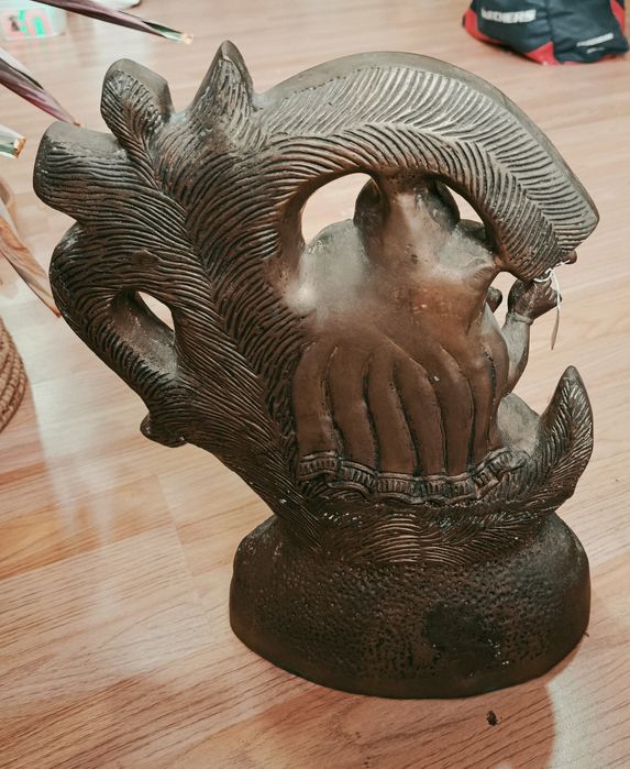 Estátua de Ganesha em bronze