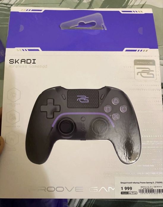 Геймпад Proove Gaming Skadi Black для PS4/PC/телефон