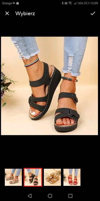 Nowe sandały/sandałki w r 41