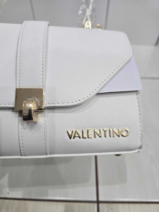 Valentino nowa biala torebka do reki i na ramie
