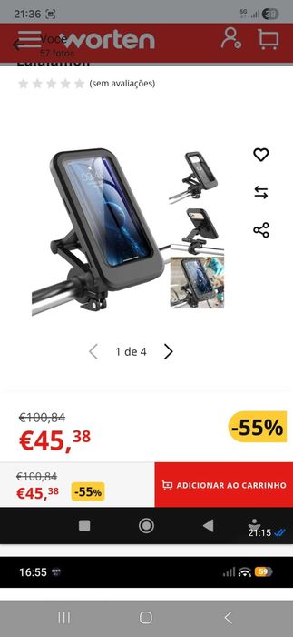 Capinha para chuva telemovel