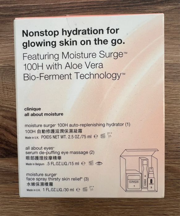 Clinique Moisture Sugar zestaw