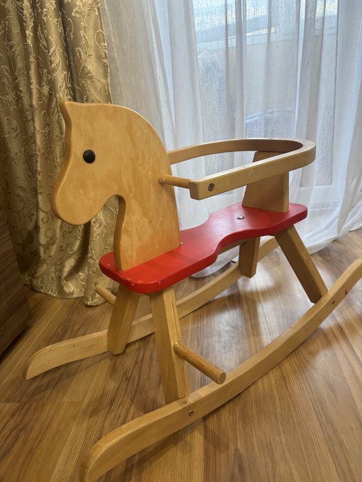 Коник-гойдалка деревʼяний