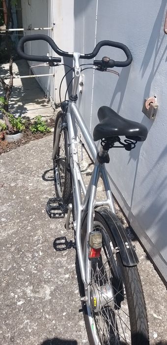 Велосипед Mercedes Benz, планетарная втулка, на клиновидном ремне.