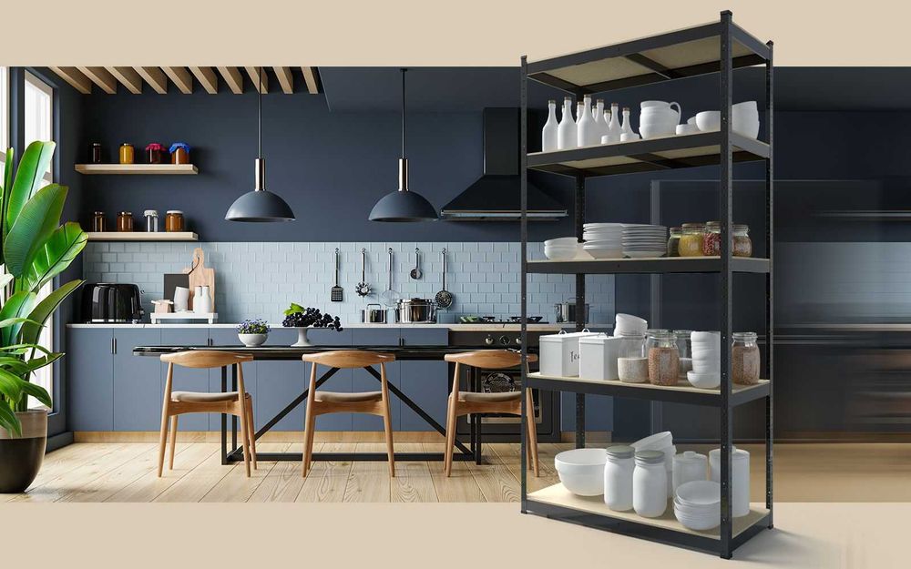 Металевий стелаж для різних потреб