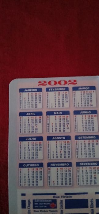 Calendário de bolso Soft Club Informática