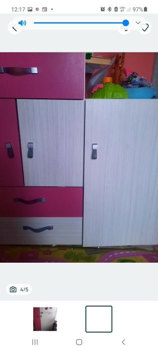 Lozko dla dzieci karoca auto meble przedpokoj