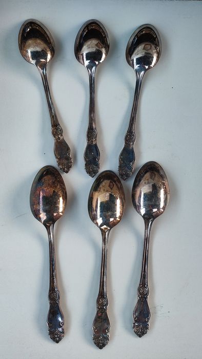 Ложки мельхиор новые