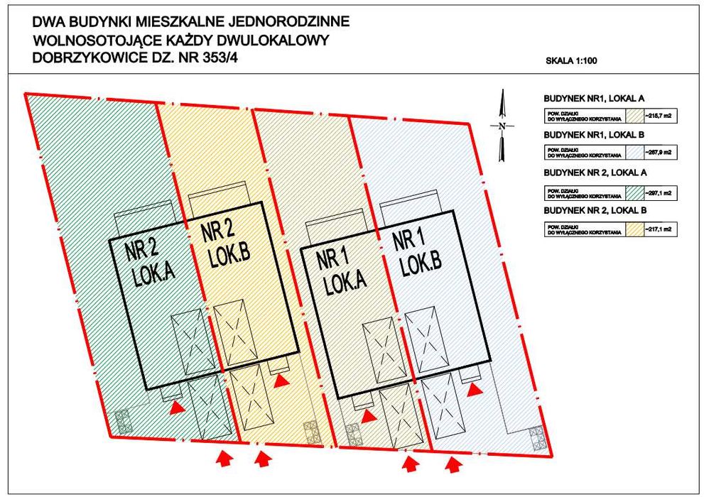Bawarskie domy w Dobrzykowicach. Od dewelopera.