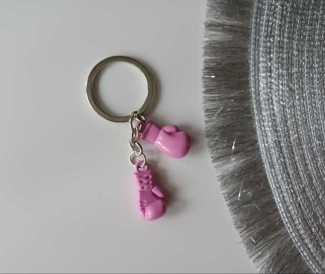 Brelok rozowe rękawice bokserskie