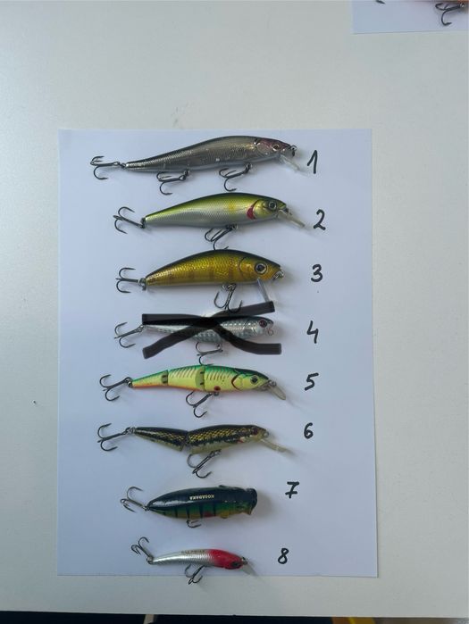 б/у      воблери