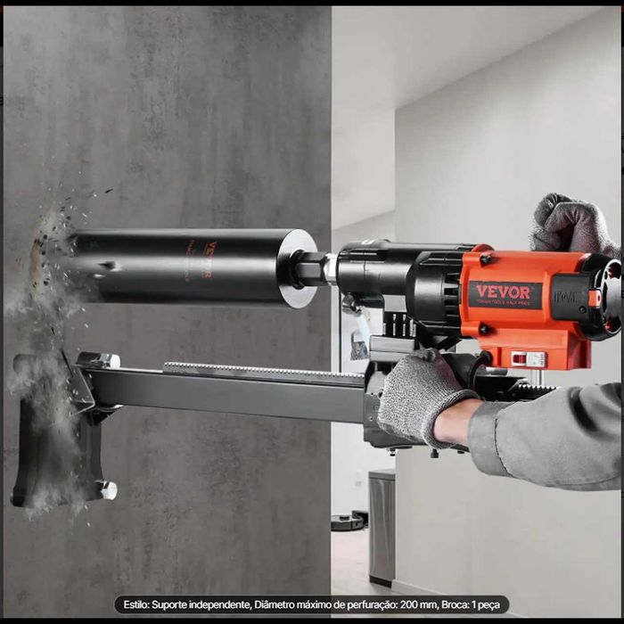 D12- Máquina de perfuração de mármore  255mm 2500w COM BROCA