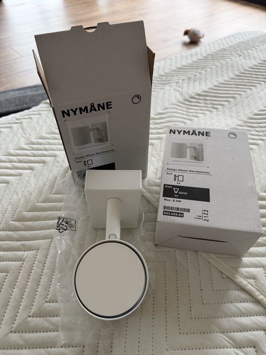 2 kinkiety ikea nymane