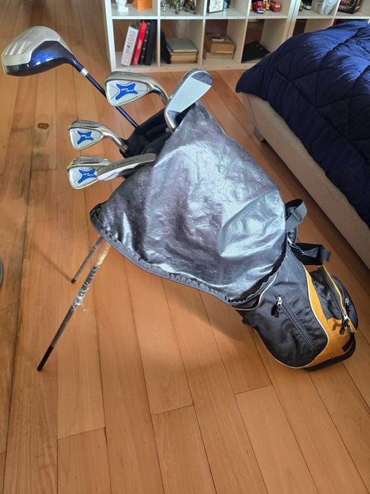 saco de golf e acessórios