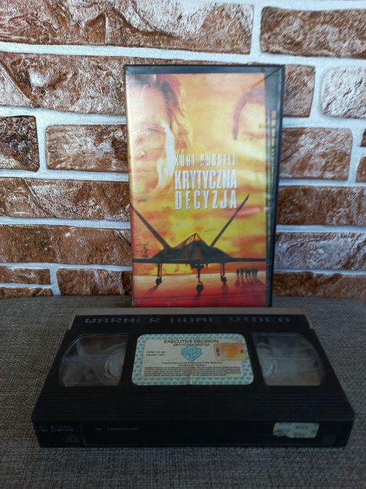 Kasety vhs wideo video .Krytyczna decyzja VHS.