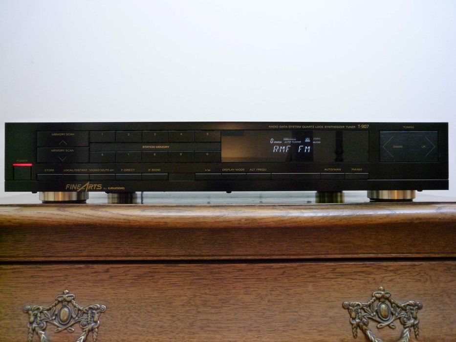 GRUNDIG T-907 Fine Arts tuner Vintage st. BDB Najwyższy Model