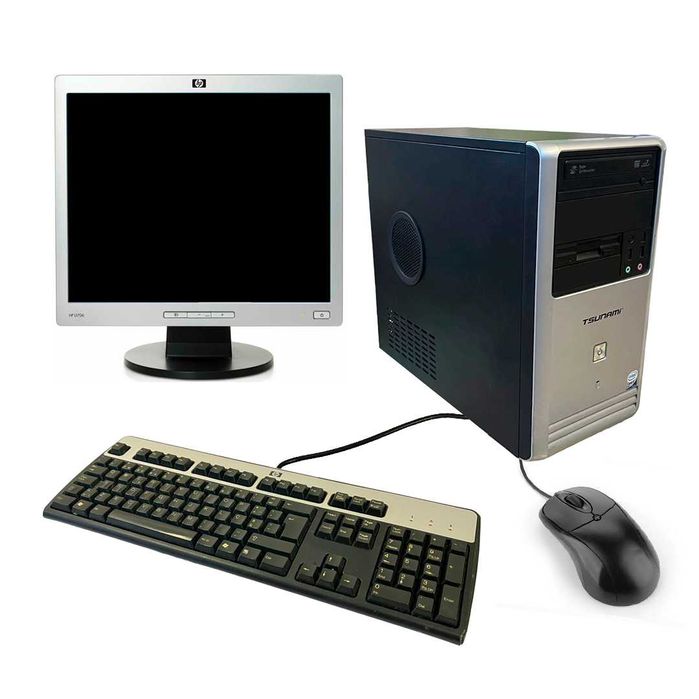 Computador Completo Tsunami Core 2 Duo E6550 3GB 160gb hdd