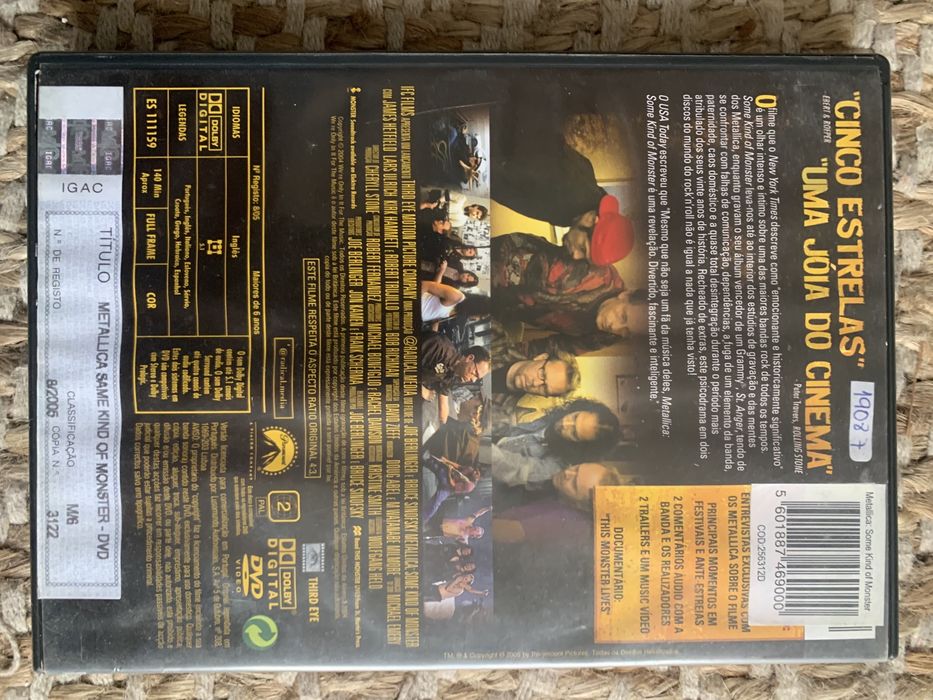 Metallica - some kind of monster DVD