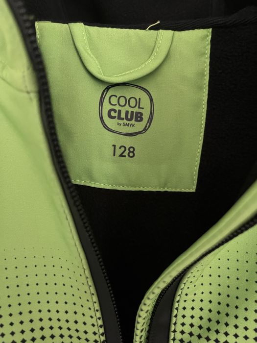 Kurtka chłopięca typu Softshell Cool club 128 Nowa