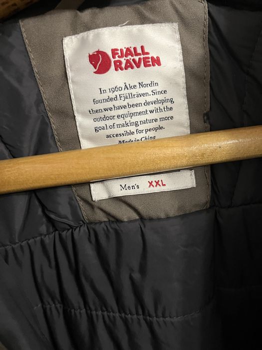 Куртка Fjällräven Kiruna Padded Jacket из материала G-1000
