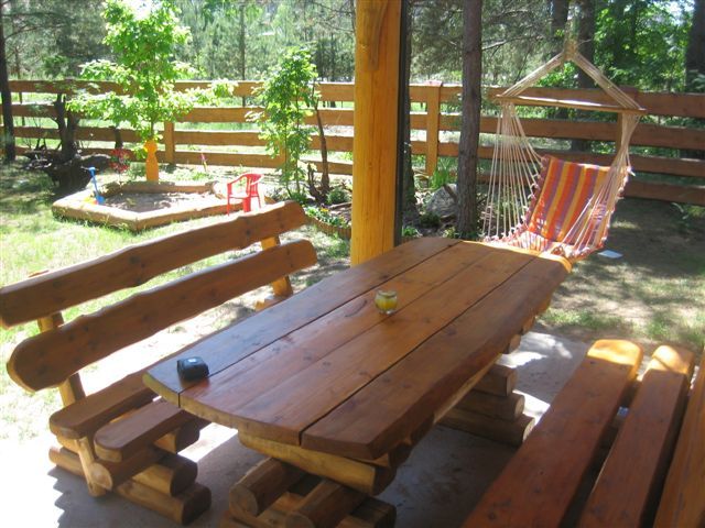 Dom w Puszczy Augustowskiej - balia / jacuzzi - Augustów okolice