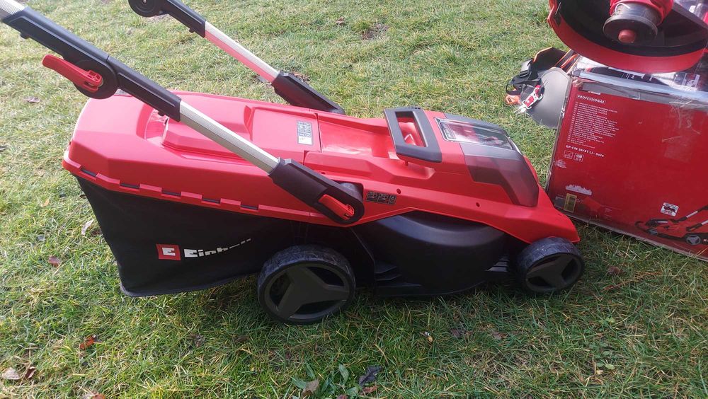 Kosiarka  kosa i nożyce do żywopłotu zestaw Einhell akumulatorowe