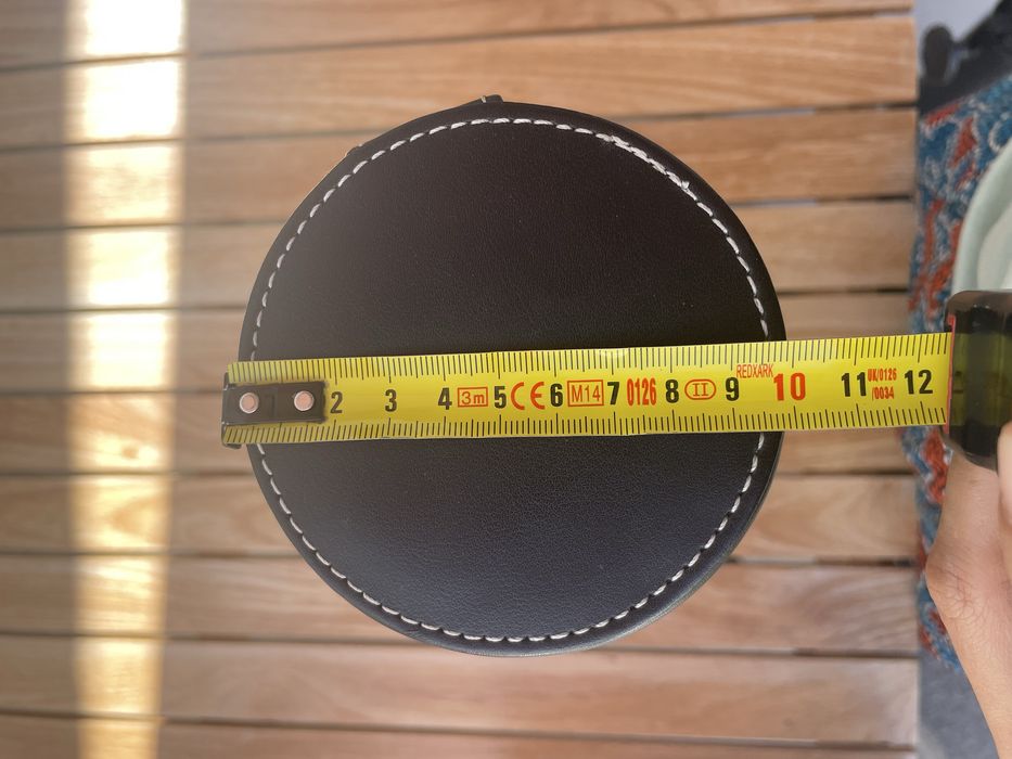 Transportadora de vinho em couro