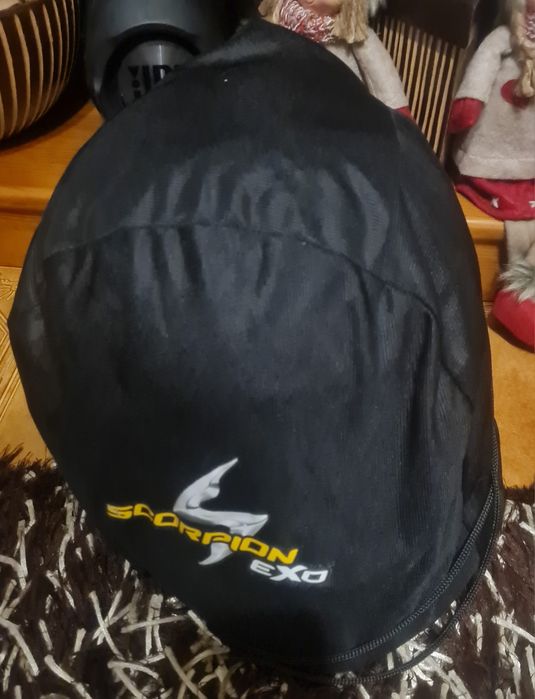 Capacete Scorpion exa compact especial bandeira América