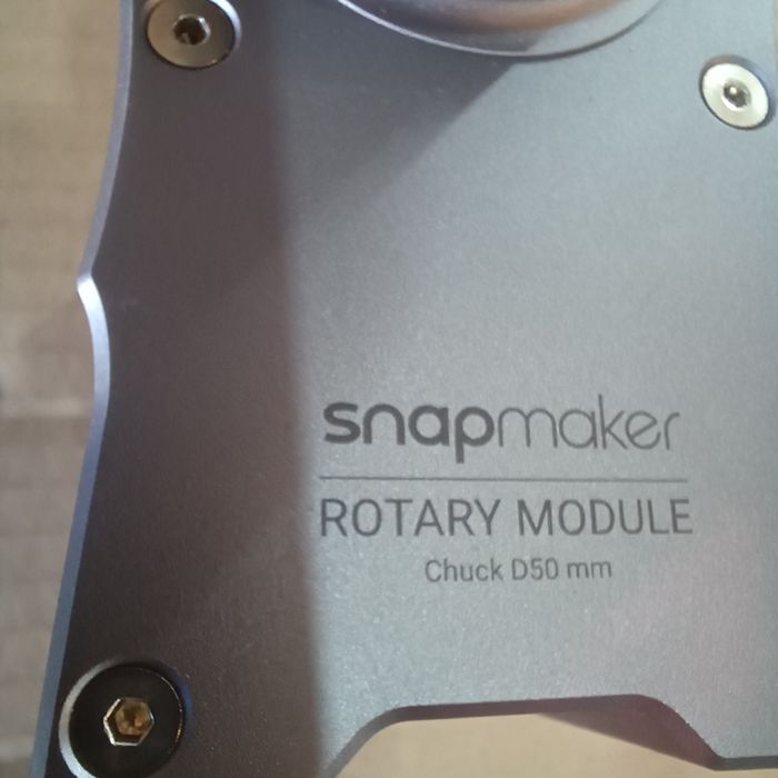 Ротаційний модуль Snapmaker

ROTARY MODULE

Chuck D50 mm