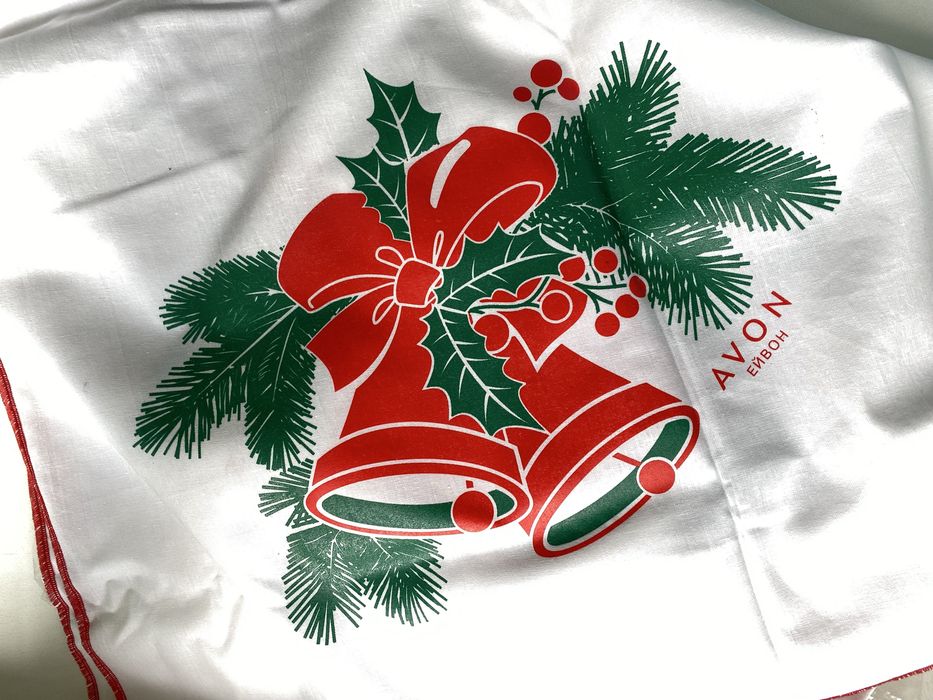 Скатертина різдвяна, новорічна, нова