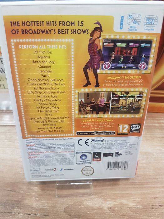 DANCE ON BROADWAY Nintendo Wii, Wysyłka Wymiana